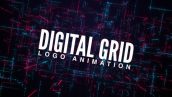 Preview Digital Grid Logo Animation 23146902