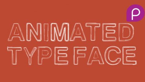Preview Animated Typeface 8934650