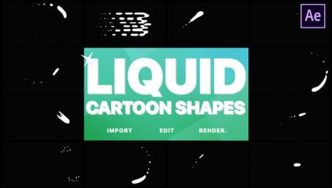 Preview Cartoon Liquid Shapes 21834988
