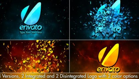 Preview Cinematic Fire Shatter Logo 3777216