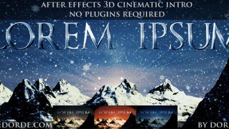 Preview Cinematic Opener Lorem Ipsum 165052