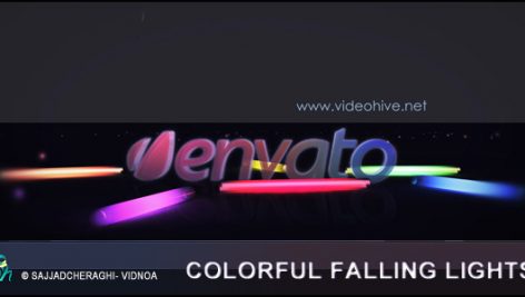 Preview Colorful Falling Lights 3486686