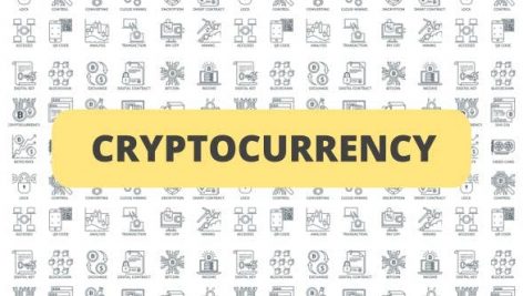 Preview Cryptocurrency Outline Icons 21481681