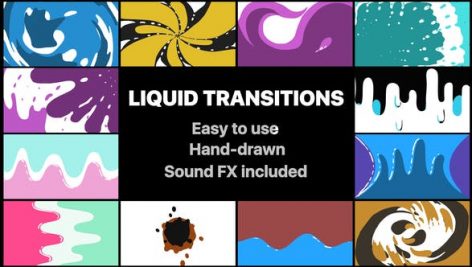 Preview Liquid Motion Transitions Pack 22370339