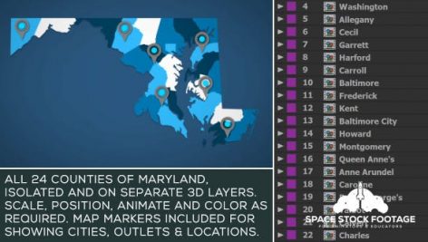 Preview Maryland Map Kit 20828385