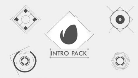Preview Black White Intro Pack 15921434
