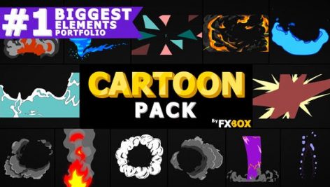 Preview Cartoon Elements Pack 23220645