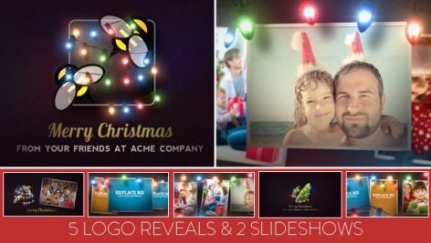 Preview Christmas Lights Logo Slideshow 6261740