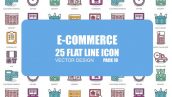 Preview E Commerce Flat Animation Icons 23370422