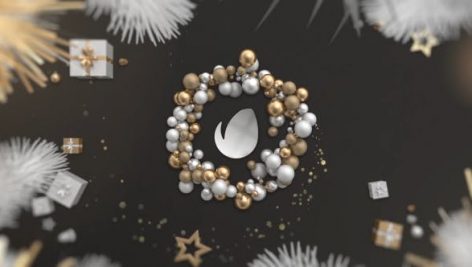 Preview Gold Christmas Logo 21098299