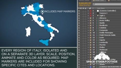 Preview Italy Map Kit 15897796