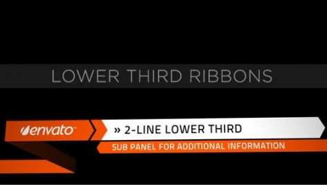 Preview Lower Third Ribbons And Titles 153153