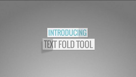 Preview Text Fold Tool 9721125