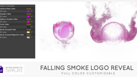 Preview Falling Smoke Logo 21438471