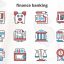 Preview Finance Banking Thin Line Icons 23454822