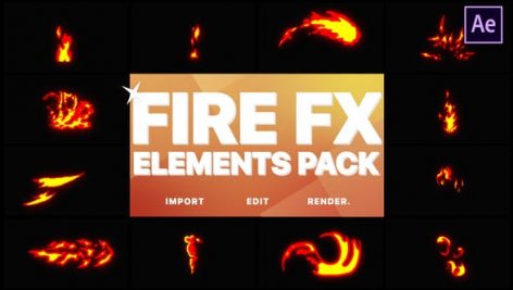 Preview Flash Fx Fire Elements 21709182