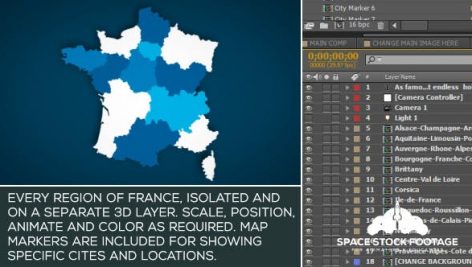 Preview France Map Kit 15927401
