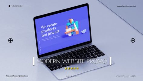 Preview Modern Website Promo 24098239