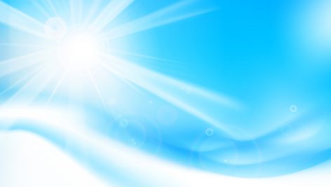 Freepik Abstract Blue Background With Sunlight And Flare Element