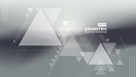 Freepik Abstract Blurred Background With Geometric Triangles Composition Triangle Pattern