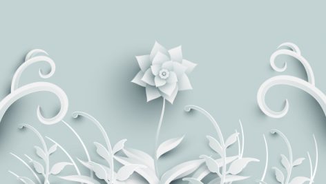 Freepik Beautiful Flowers With Paper Art Style 2