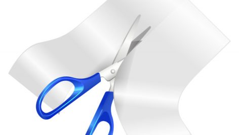 Freepik Blue Scissor Vector Illustration