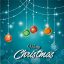 Freepik Card Ball Merry Christmas Design