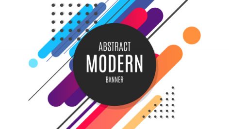 Freepik Colorful Abstract Banner