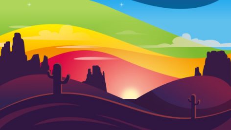 Freepik Colorful Rainbow Background 3