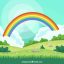 Freepik Colorful Rainbow Background 5