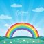Freepik Colorful Rainbow Background