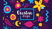Freepik Creative Background Template With Abstract Elements