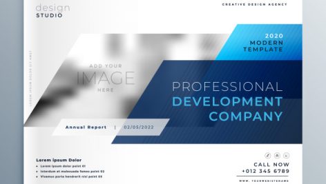Freepik Creative Business Flyer Cover Page Design