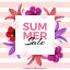 Freepik Floral Summer Sale Background