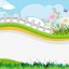 Freepik Flower Fence And Hill Template