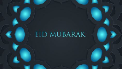 Freepik Happy Eid Greeting Card In Arabic Calligraphy Style