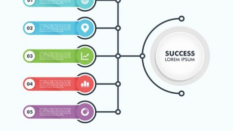 Freepik Infographic Circle Template Is Simple And Modern