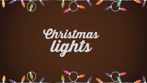 Freepik Merry Christmas Concept With Decoration Lights Design