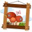 Freepik Mushroom And Insect On Wooden Frame