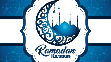 Freepik Ramadan Kareem Card With Castle And Moon