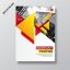 Freepik Red And Yellow Geometry Abstract Style Cover Template