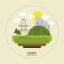Freepik Save Energy Concept With Eco Icons Design 2