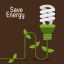 Freepik Save Energy Concept With Eco Icons Design