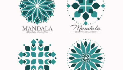 Freepik Set Of Decorative Mandala Logos