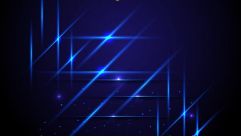 Freepik Vector Abstract Blue Background With Light Effects