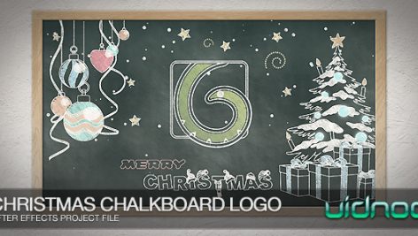 Preview Christmas Chalkboard Logo 9800278