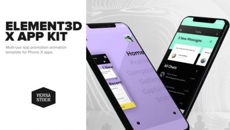Preview Element3D X App Kit Promotion 22059570