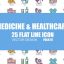 Preview Medicine And Healthcare Flat Animation Icons 23370393
