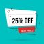 Freepik 25 Off Banner Template In Colorful Memphis Style