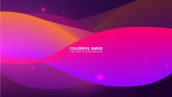 Freepik Abstract Colorful Wave Background